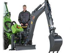 Backhoe 260 with remote control